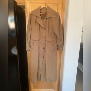 Vintage Fleet Street Women's Trench Coat Removable Lining